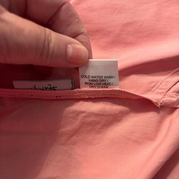 P Taylor Tunic Shirt,Long Sleeve,Peach, Women's Size S, Snap Buttons - Picture 6 of 10